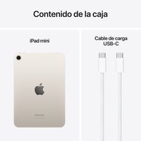 Miniatura 10 de APPLE iPad mini 7th gen 8.3" 256GB Blanco