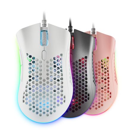 Mas Gaming Ratón MMEX 32000DPI 75G RGB WHITE - Imagen 2 de 9 Mas Gaming Ratón MMEX 32000DPI 75G RGB WHITE - Imagen 2 de 9