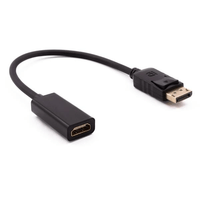 Miniatura 1 de CABLE ADAPTADOR NILOX DISPLAYPORT A HDMI MACHO HEMBRA