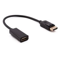 Miniatura 2 de CABLE ADAPTADOR NILOX DISPLAYPORT A HDMI MACHO HEMBRA