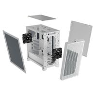 Miniatura 7 de CAJA GAMING CORSAIR 3000D AIRFLOW | CRISTAL TEMPLADO | BLANCA