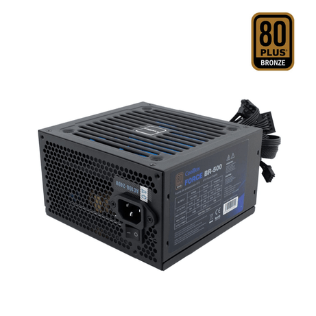 FUENTE ALIMENTACION 500W COOLBOX FORCE 80+ BRONZE - Imagen 1 de 7 FUENTE ALIMENTACION 500W COOLBOX FORCE 80+ BRONZE - Imagen 1 de 7