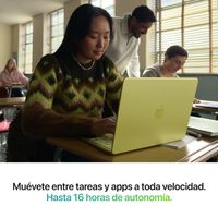 Miniatura 5 de MacBook APPLE Neo 13" A18 Pro chip with 6-core CPU and 5-core GPU, 8GB, 256GB SSD - Indigo