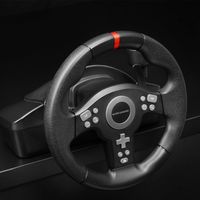 Miniatura 2 de MARS GAMING Volante Simulación Carreras Negro