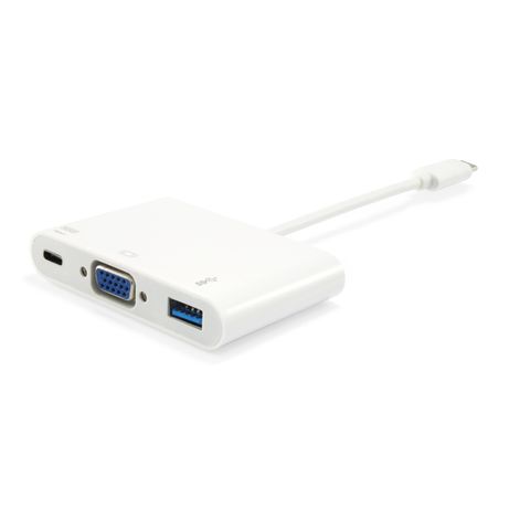 ADAPTADOR USB-C EQUIP 133462 A 1xVGA HEMBRA 1xUSB-A 3.0 1xUSB-C PD 60W - Imagen 2 de 7 ADAPTADOR USB-C EQUIP 133462 A 1xVGA HEMBRA 1xUSB-A 3.0 1xUSB-C PD 60W - Imagen 2 de 7