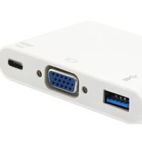 Miniatura 6 de ADAPTADOR USB-C EQUIP 133462 A 1xVGA HEMBRA 1xUSB-A 3.0 1xUSB-C PD 60W