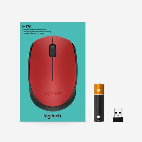 RATON LOGITECH INALAMBRICO M171 ROJO/NEGRO - Imagen 8 de 15 RATON LOGITECH INALAMBRICO M171 ROJO/NEGRO - Imagen 8 de 15