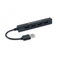 Miniatura 1 de HUB USB 2.0 CONCEPTRONIC  HUBBIES05B 4 PUERTOS