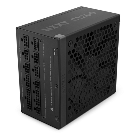 FUENTE ALIMENTACION NZXT C1200 | 1200W | 80+ GOLD | ATX 3.1 | MODULAR | NEGRO - Imagen 1 de 21 FUENTE ALIMENTACION NZXT C1200 | 1200W | 80+ GOLD | ATX 3.1 | MODULAR | NEGRO - Imagen 1 de 21