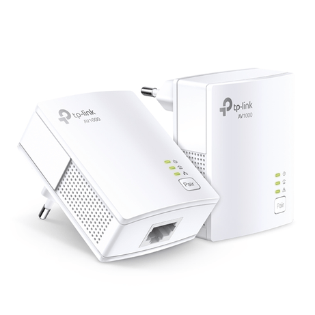 KIT 2 ADAPTADOR DE HOMEPLUG 1000MBPS TP-LINK TL-PA7017KIT AV1000 - Imagen 1 de 5 KIT 2 ADAPTADOR DE HOMEPLUG 1000MBPS TP-LINK TL-PA7017KIT AV1000 - Imagen 1 de 5