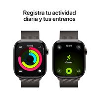 Miniatura 7 de Apple Watch Series 11 GPS + Cellular 46mm Slate Titanium Case with Slate Milanese Loop - M/L