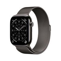 Miniatura 10 de Apple Watch Series 11 GPS + Cellular 46mm Slate Titanium Case with Slate Milanese Loop - M/L
