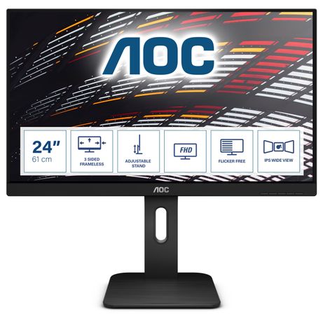 AOC X24P1 24" LED IPS WUXGA HDMI VGA Altavoces - Imagen 10 de 10 AOC X24P1 24" LED IPS WUXGA HDMI VGA Altavoces - Imagen 10 de 10