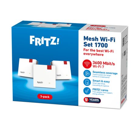 FRITZ!Mesh Set 1700 3-pack Edition International - Imagen 3 de 8 FRITZ!Mesh Set 1700 3-pack Edition International - Imagen 3 de 8