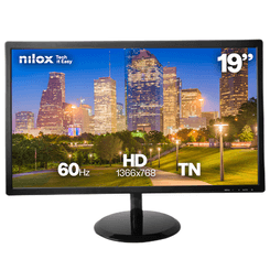 MONITOR NILOX    19" TN 1366 x 768 HDMI VGA