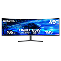Miniatura 1 de MONITOR NILOX    49" VA 5120 x 1440 HDMI Altavoces