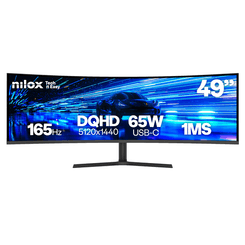 MONITOR NILOX    49" VA 5120 x 1440 HDMI Altavoces