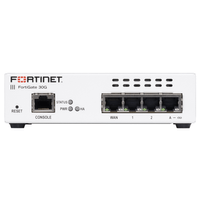 Miniatura 1 de FORTINET FORTIGATE FG-30G 4X GE RJ45 PORTS (INCLUDING 3X INTERNAL PORTS, 1X WAN PORTS)