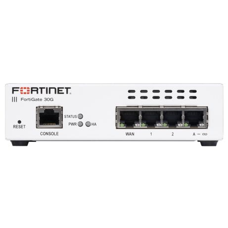 FORTINET FORTIGATE FG-30G 4X GE RJ45 PORTS (INCLUDING 3X INTERNAL PORTS, 1X WAN PORTS) - Imagen 2 de 2 FORTINET FORTIGATE FG-30G 4X GE RJ45 PORTS (INCLUDING 3X INTERNAL PORTS, 1X WAN PORTS) - Imagen 2 de 2