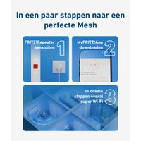 Miniatura 7 de Fritz! Mesh WiFi Set 1600 2-pk Repeater WiFi6