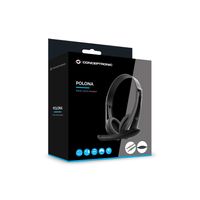 Miniatura 8 de HEADSET CONCEPTRONIC POLONA06B3T JACK 3.5mm 1.8m COLOR NEGRO