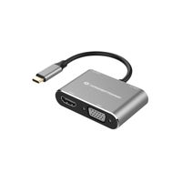 Miniatura 3 de ADAPTADOR USB-C 4EN1 CONCEPTRONIC DONN016 HDMI 4K VGA USB 3.0 USB PD 100W
