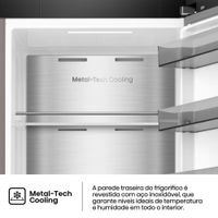 Miniatura 13 de FRIGORIFICO UNA PUERTA HISENSE RL3K370SAIE1 NOFROST E ALTO 185.6 CM ANCHO 59.5 CM INOX