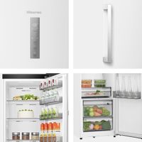 Miniatura 4 de FRIGORIFICO UNA PUERTA HISENSE RL3K370SEWE1 NOFROST E ALTO 185,6 CM ANCHO 59,5 CM BLANCO