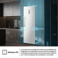 Miniatura 9 de FRIGORIFICO UNA PUERTA HISENSE RL3K370SEWE1 NOFROST E ALTO 185,6 CM ANCHO 59,5 CM BLANCO