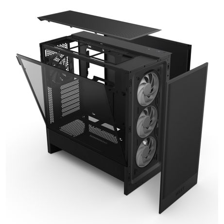 TORRE GAMING NZXT H5 FLOW RGB (2024) | ATX | NEGRA - Imagen 6 de 15 TORRE GAMING NZXT H5 FLOW RGB (2024) | ATX | NEGRA - Imagen 6 de 15