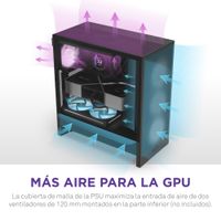 Miniatura 9 de TORRE GAMING NZXT H5 FLOW RGB (2024) | ATX | NEGRA