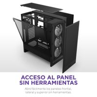 Miniatura 14 de TORRE GAMING NZXT H5 FLOW RGB (2024) | ATX | NEGRA