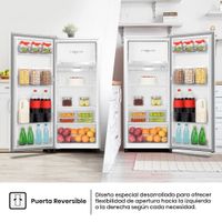 Miniatura 8 de FRIGORIFICO UNA PUERTA HISENSE RR220D4BWE E ALTO 126,5 CM ANCHO 51,5 CM NEGRO