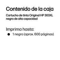 Miniatura 4 de TINTA NEGRO HP 303 XL