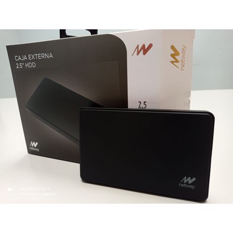 CAJA EXTERNA HDD 2.5" RUBBER NETWAY SATA USB 3.0 NEGRO - Imagen 1 de 1 CAJA EXTERNA HDD 2.5" RUBBER NETWAY SATA USB 3.0 NEGRO - Imagen 1 de 1