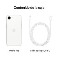 Miniatura 10 de APPLE iPhone 16e 6.1" 5G 128GB Blanco