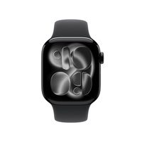Miniatura 3 de Apple Watch Series 11 GPS + Cellular 42mm Jet Black Aluminium Case with Black Sport Band - M/L