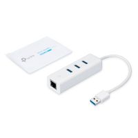Miniatura 4 de GIGAB ETHERNET NETWORK ADAPTER 3-PORT USB 3.0 HUB  1