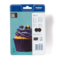 CARTUCHO BROTHER LC123BK NEGRO