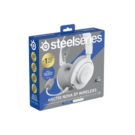 AURICULARES STEELSERIES - ARCTIS NOVA 3PW BLANCO (61687) - Imagen 7 de 24 AURICULARES STEELSERIES - ARCTIS NOVA 3PW BLANCO (61687) - Imagen 7 de 24
