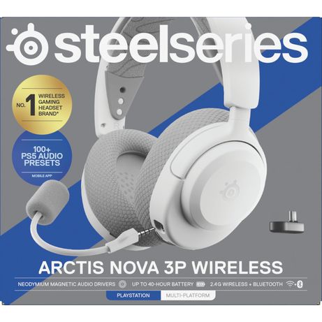 AURICULARES STEELSERIES - ARCTIS NOVA 3PW BLANCO (61687) - Imagen 9 de 24 AURICULARES STEELSERIES - ARCTIS NOVA 3PW BLANCO (61687) - Imagen 9 de 24