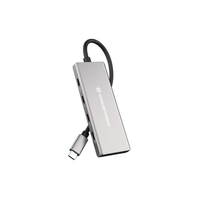 Miniatura 1 de Conceptronic HUBBIES17G 7-Port USB 3.2 Gen 2 Hub, 10Gbps, USB-C x 4, USB-A x 3, 100W USB PD, Al