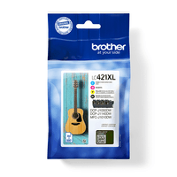 Miniatura 1 de PACK CARTUCHOS BROTHER LC421XLVAL