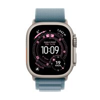 Miniatura 3 de Apple Watch Ultra 3 GPS + Cellular 49mm Natural Titanium Case with Light Blue Alpine Loop - Large