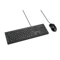 Miniatura 2 de CONJUNTO DE RATON Y TECLADO MODELO KM100 EQ CON CABLE COLOR NEGRO KENSINGTON K75452ES