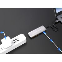 Miniatura 8 de Conceptronic HUBBIES15G 4-Port USB 3.2 Gen 2 Hub, 10Gbps, USB-C x 2, USB-A x 2, 100W USB PD, Aluminum Case