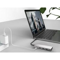 Miniatura 3 de Conceptronic HUBBIES16G 4-Port USB 3.2 Gen 2 Hub, 10Gbps, USB-C x 4, 100W USB PD, Aluminum Case