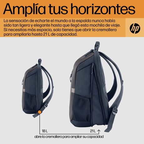 HP TRAVEL 18L 15.6 IGR LAPTOP BACKPA CK - Imagen 7 de 13 HP TRAVEL 18L 15.6 IGR LAPTOP BACKPA CK - Imagen 7 de 13