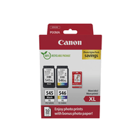 Miniatura 1 de VALUE PACK CANON PG-545XL / CL546XL + GP501 PHOTO