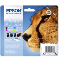 Miniatura 1 de CARTUCHO EPSON MULTIPACK 4 COLORES T0715 C13T07154022